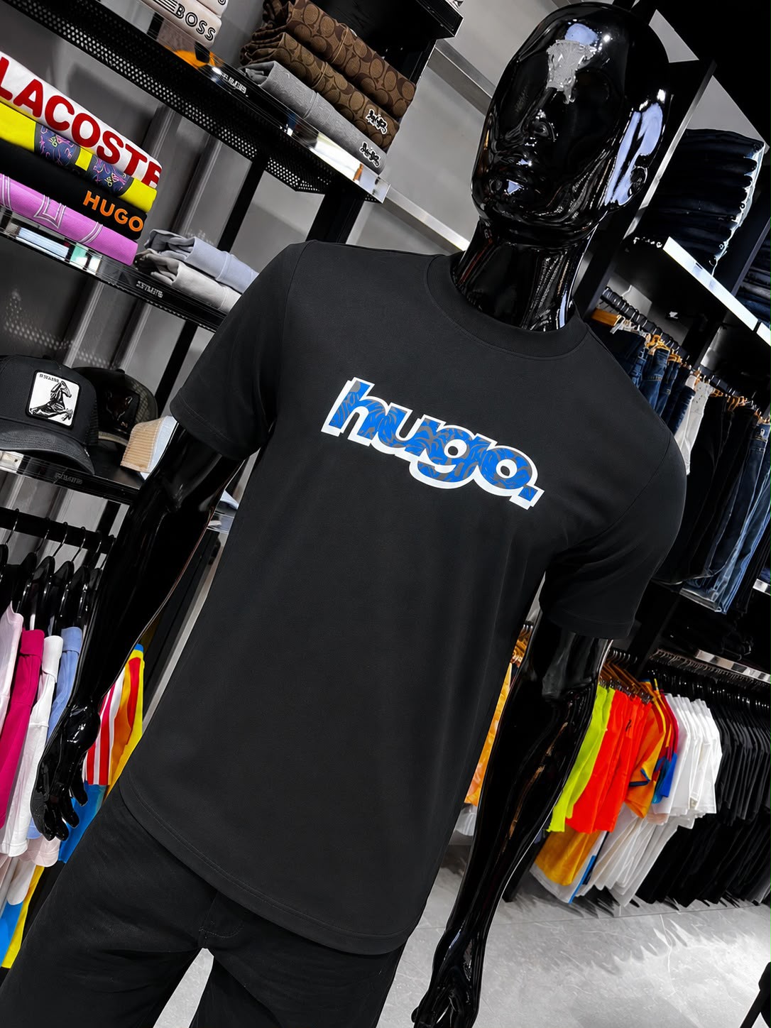 Camiseta HUGO negra